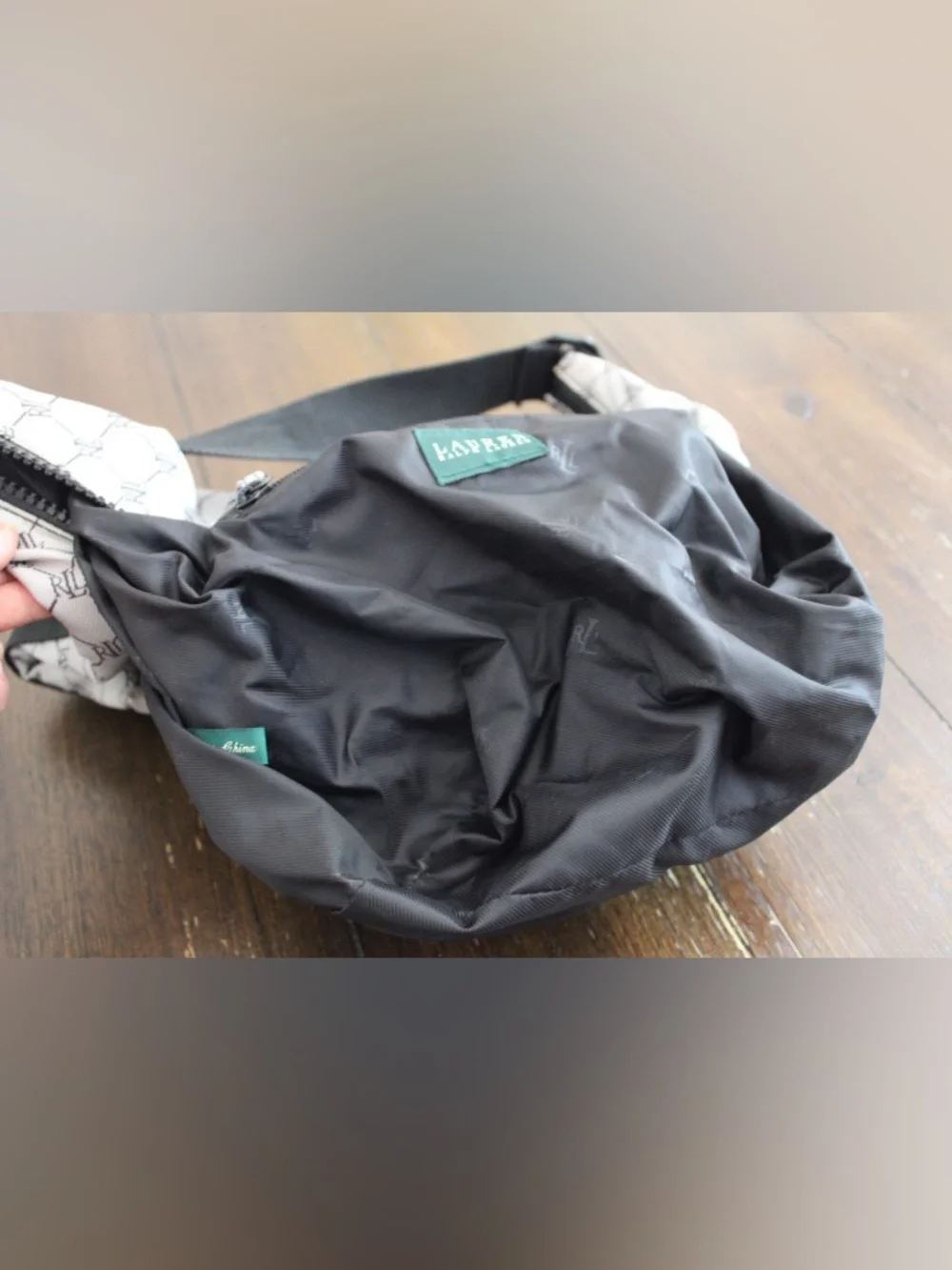 Lauren Ralph Lauren Y2K logo hobo bag